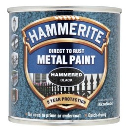 Hammerite Hammered Black - 250ml